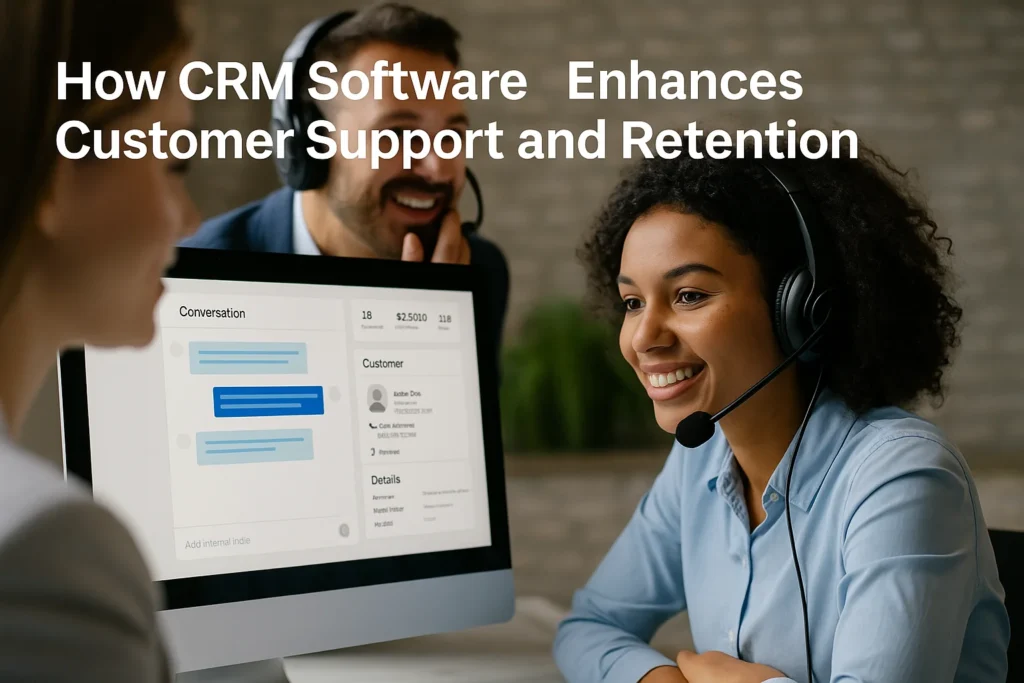 How CRM Software Enhances Customer Support and Retention